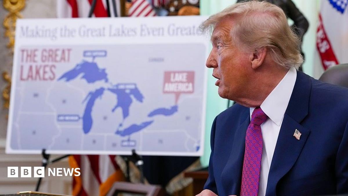 Apple Maps renames Lake Ontario to Lake America following Trump executive order