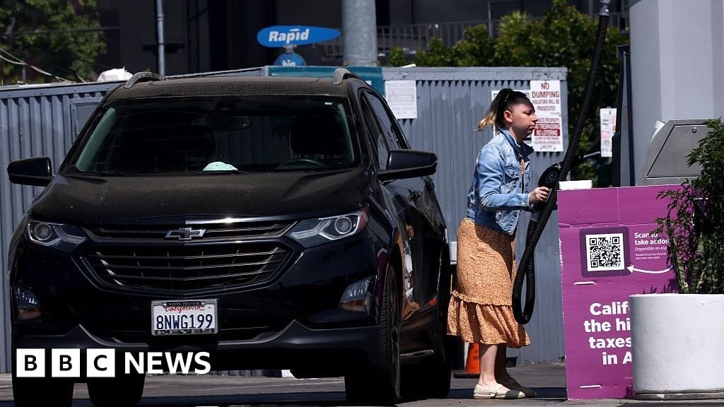 US gasoline average tops $4 a gallon for first time since 2022