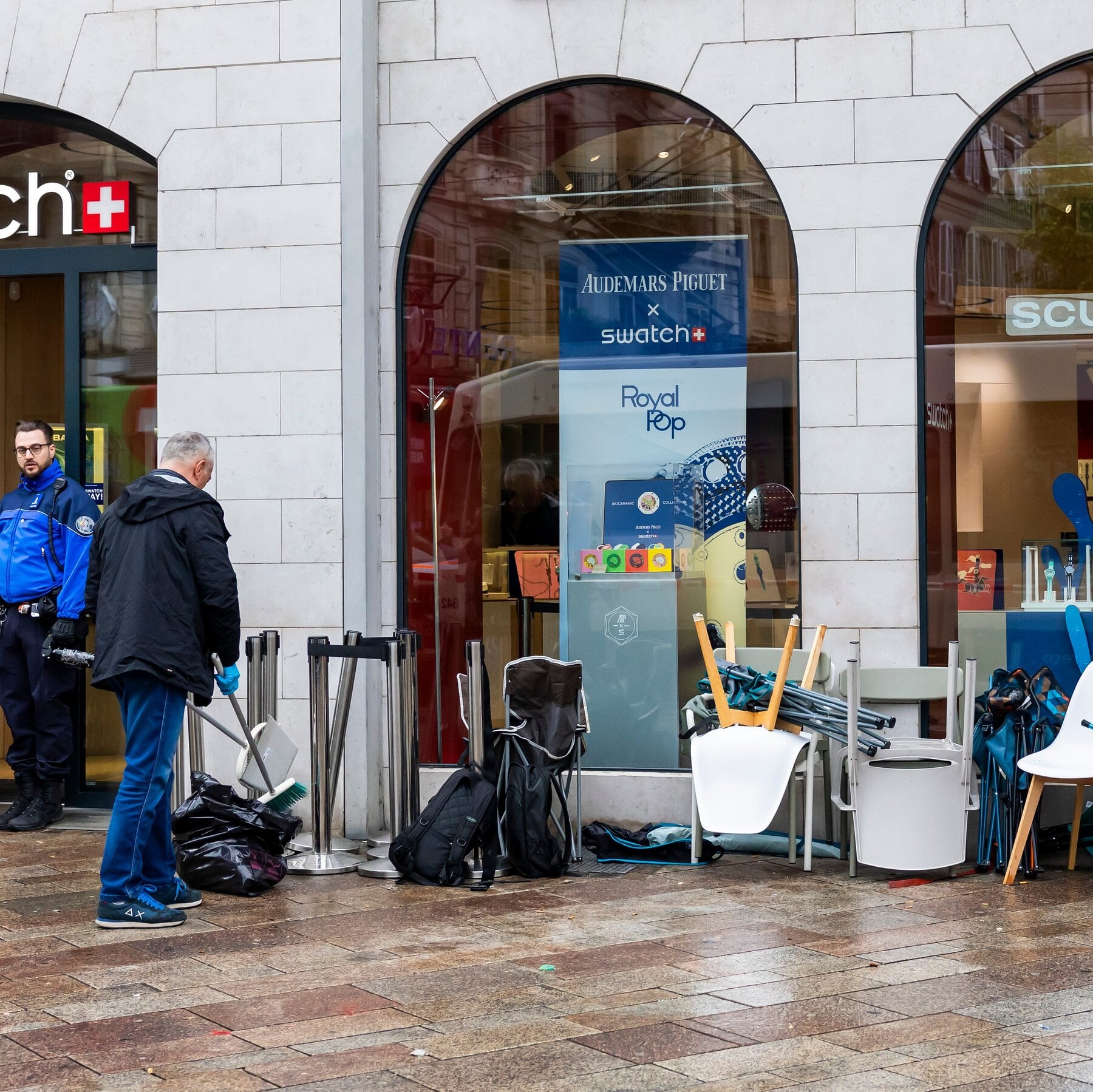 Swatch closes stores as Royal Pop launch triggers teargas and crowd chaos